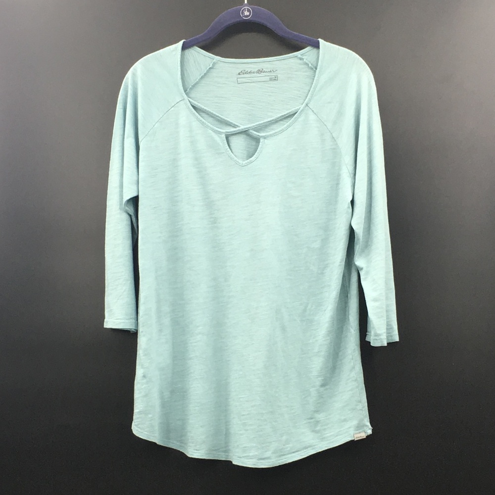 EDDIE BAUER Mint Long Sleeve Top